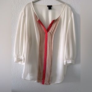Ann Taylor 3/4 Sleeve Blouse